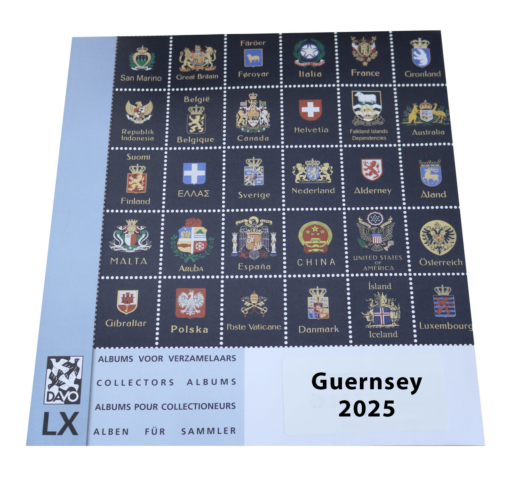 Guernsey 2025 Davo Luxury Hingeless Supplement